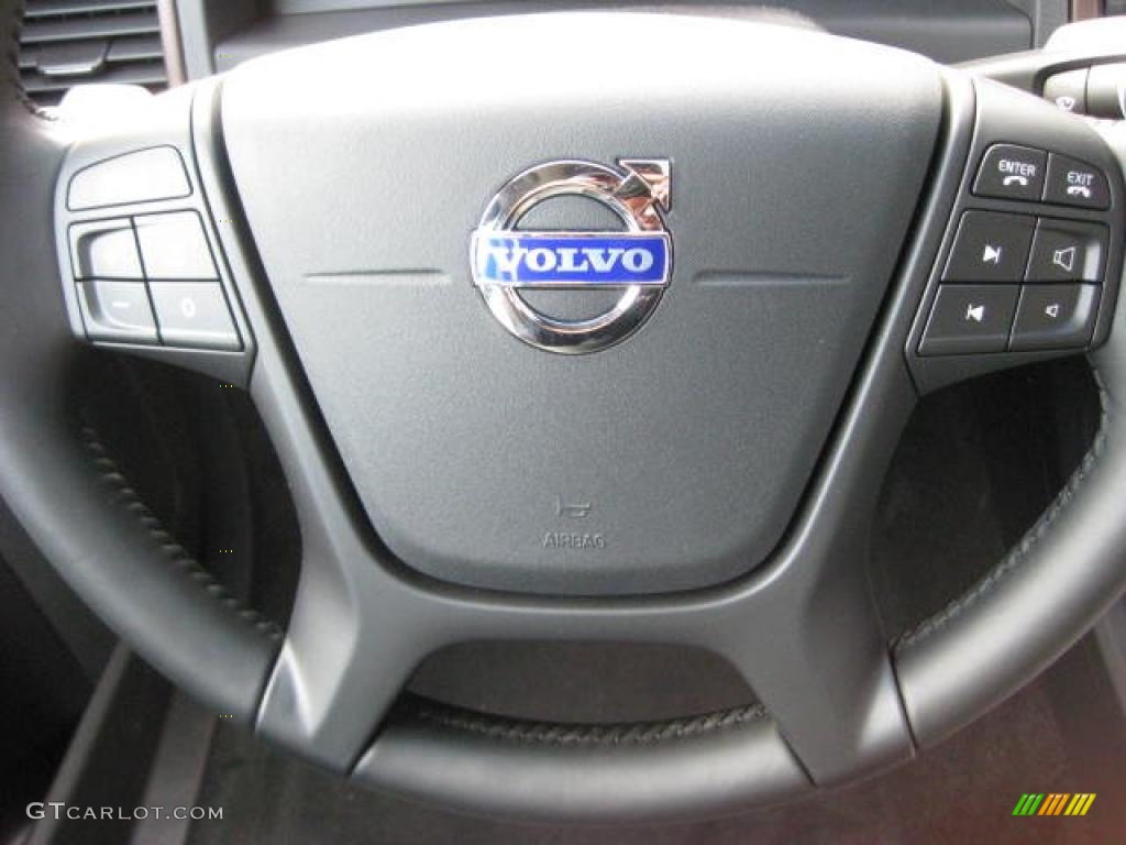 2011 Volvo XC70 3.2 AWD Off Black Steering Wheel Photo #46034316