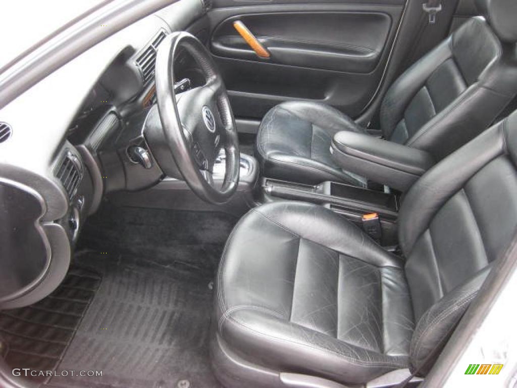 2001 Passat GLX V6 4Motion Wagon - Satin Silver Metallic / Black photo #12