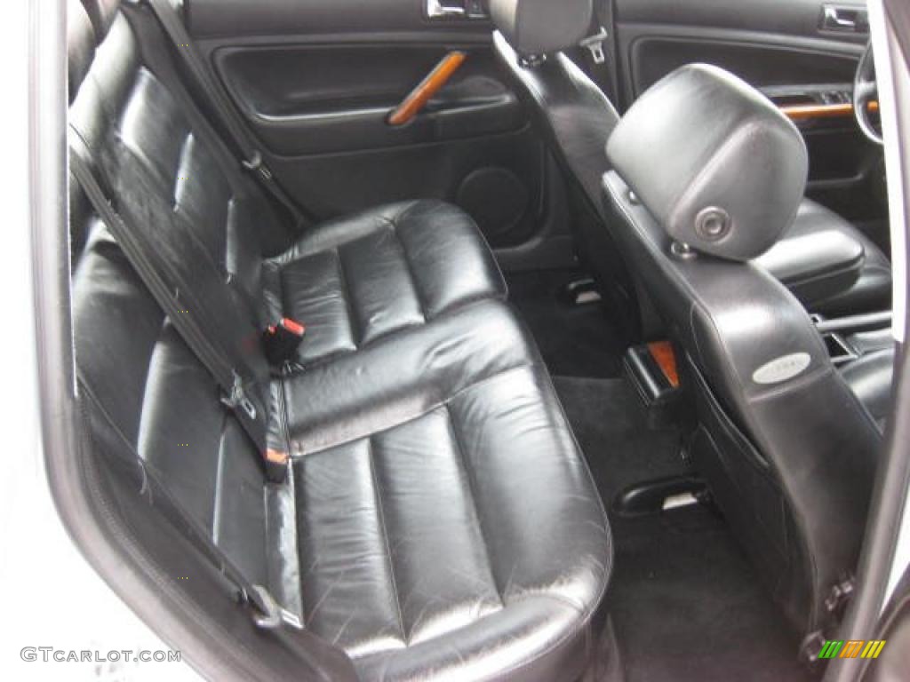 2001 Passat GLX V6 4Motion Wagon - Satin Silver Metallic / Black photo #21