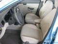 Beige 2011 Hyundai Accent GLS 4 Door Interior Color