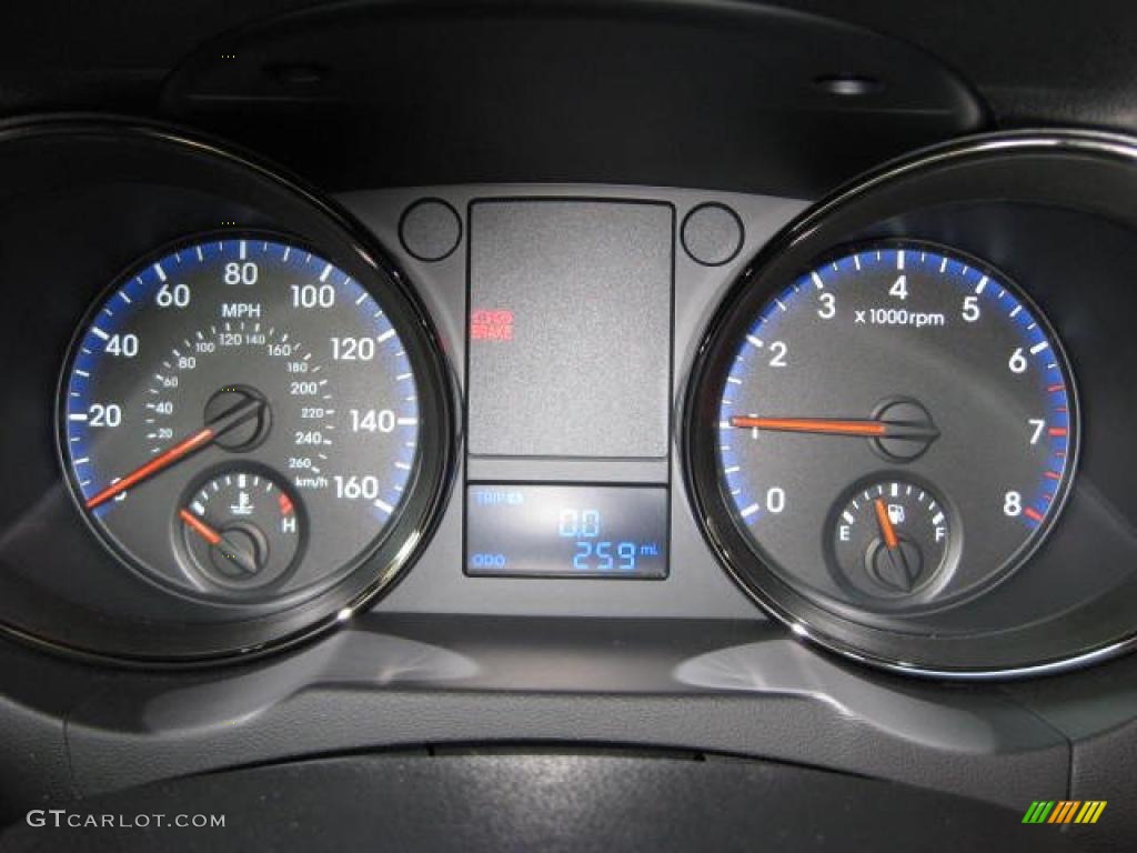 2011 Hyundai Genesis Coupe 2.0T Gauges Photo #46034721