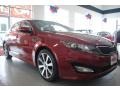 2011 Spicy Red Kia Optima SX  photo #8