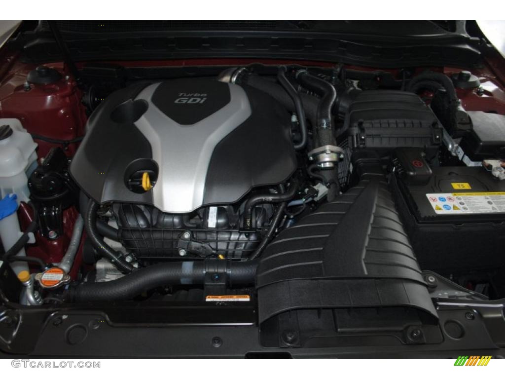 2011 Kia Optima SX 2.0 Liter GDi Turbocharged DOHC 16-Valve VVT 4 Cylinder Engine Photo #46034823