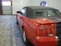 2008 Torch Red Ford Mustang V6 Deluxe Convertible  photo #6