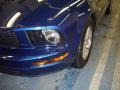 2009 Vista Blue Metallic Ford Mustang V6 Convertible  photo #9