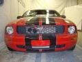 2008 Torch Red Ford Mustang V6 Deluxe Convertible  photo #10