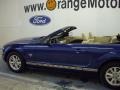 2009 Vista Blue Metallic Ford Mustang V6 Convertible  photo #30