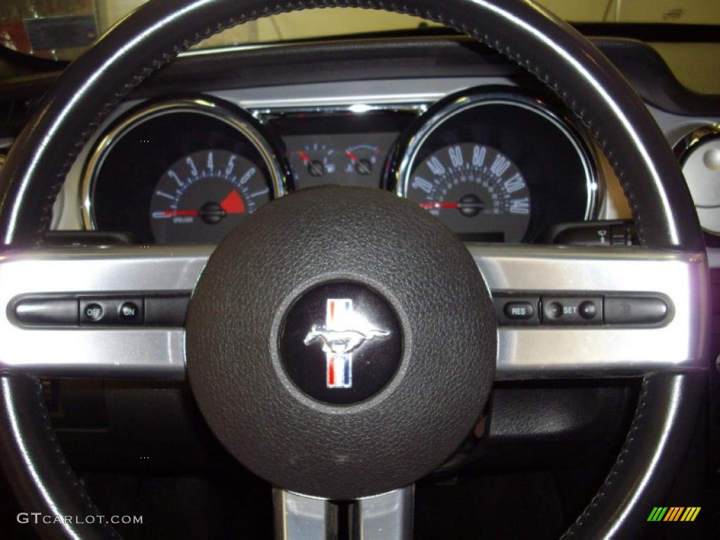 2006 Mustang GT Premium Convertible - Black / Dark Charcoal photo #21