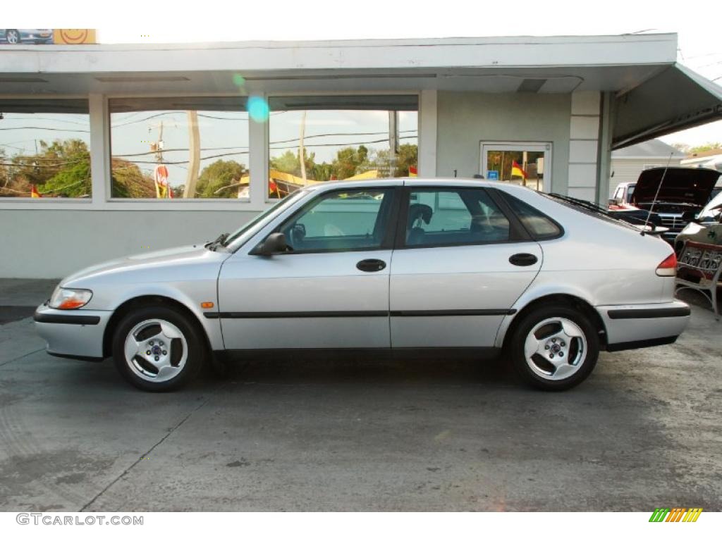Silver Metallic 1999 Saab 9-3 Sedan Exterior Photo #46036014