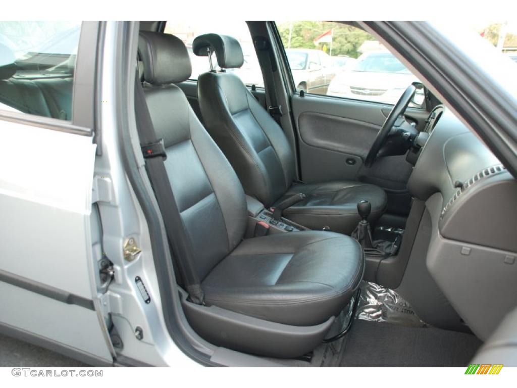 Medium Gray Interior 1999 Saab 9-3 Sedan Photo #46036177