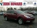 2011 Ruby Red Pearl Subaru Outback 2.5i Premium Wagon  photo #1