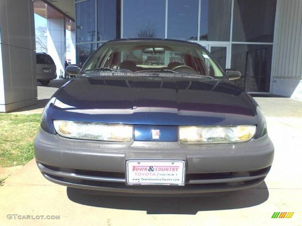 1998 S Series SL1 Sedan - Dark Blue Pearl Metallic / Black/Gray photo #2