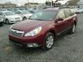 2011 Ruby Red Pearl Subaru Outback 2.5i Premium Wagon  photo #10