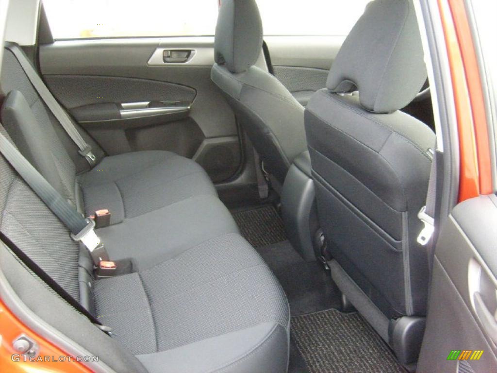 Black Interior 2011 Subaru Forester 2.5 X Photo #46036761