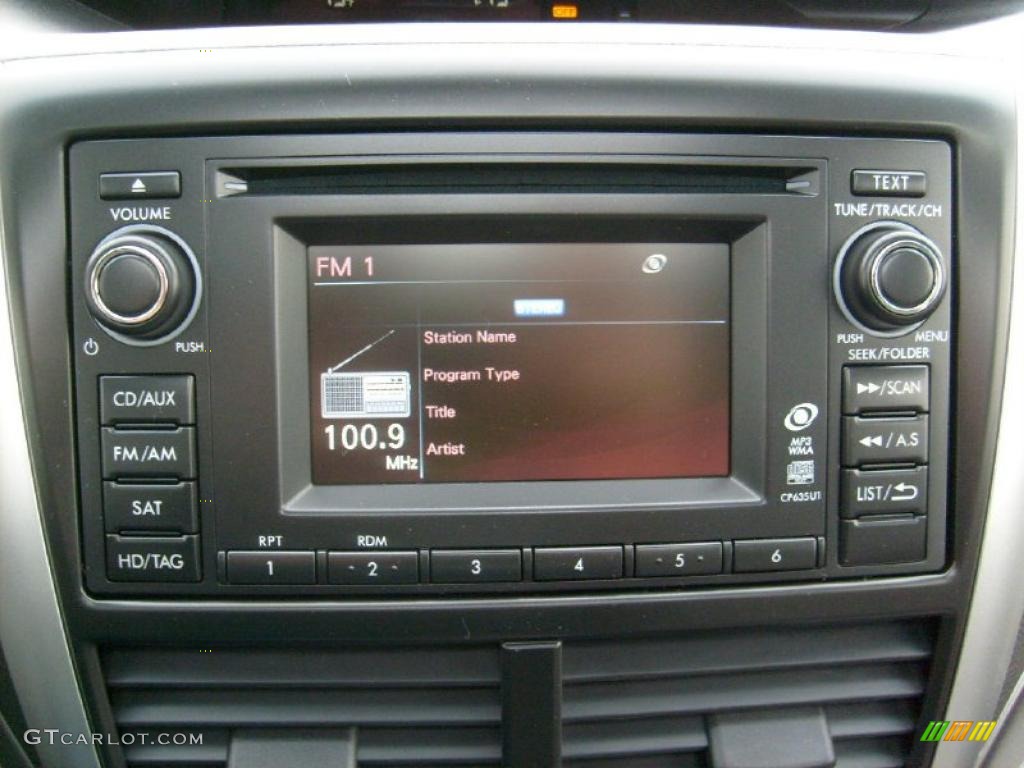 2011 Subaru Forester 2.5 X Limited Controls Photo #46036794