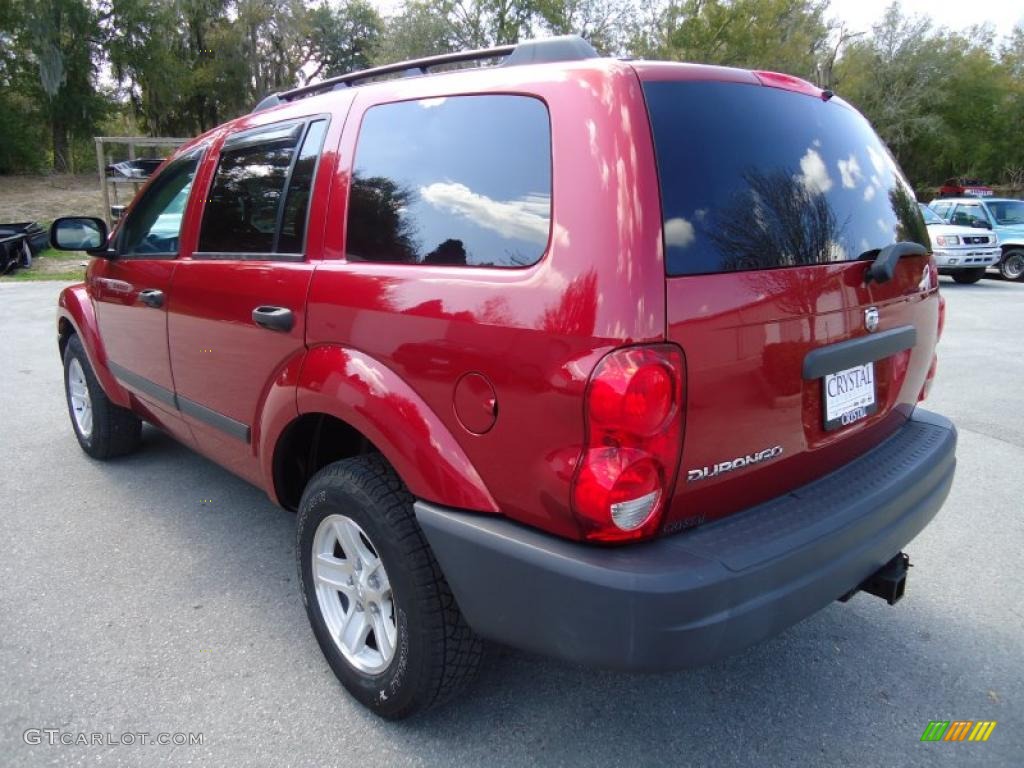 Inferno Red Crystal Pearl 2006 Dodge Durango SXT Exterior Photo #46036896