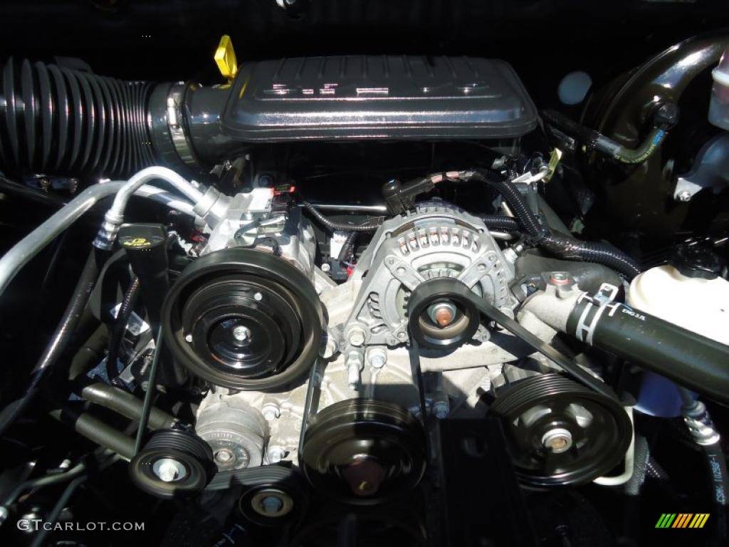 2009 Dodge Ram 1500 ST Regular Cab 3.7 Liter SOHC 12-Valve V6 Engine Photo #46037085