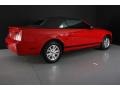 2007 Torch Red Ford Mustang V6 Premium Convertible  photo #21
