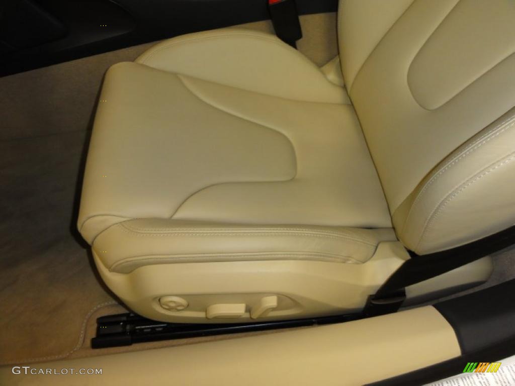 Luxor Beige Nappa Leather Interior 2011 Audi R8 5.2 FSI quattro Photo #46040353