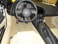 2011 Audi R8 Luxor Beige Nappa Leather Interior Dashboard Photo
