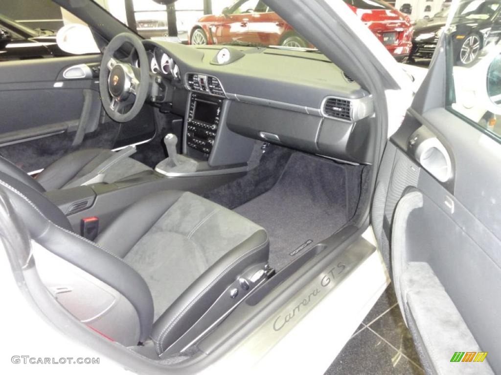 Black Interior 2011 Porsche 911 Carrera GTS Coupe Photo #46040743