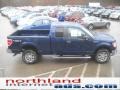 2011 Dark Blue Pearl Metallic Ford F150 XLT SuperCab 4x4  photo #5