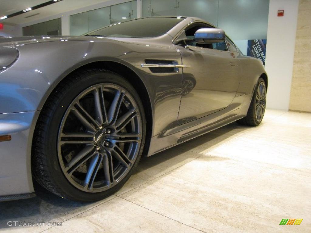 2009 DBS Coupe - Casino Royale (Gray) / Obsidian Black photo #8