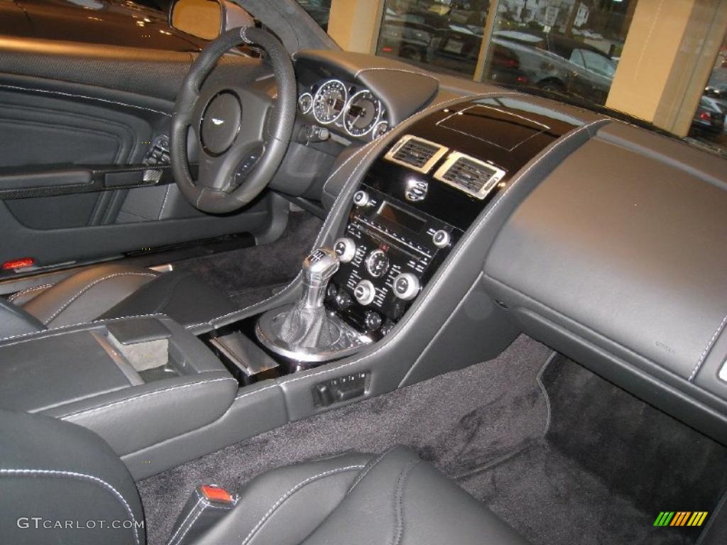 2009 Aston Martin DBS Coupe Obsidian Black Dashboard Photo #46042901