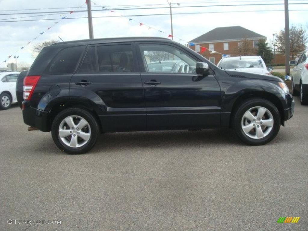 Black Pearl Metallic 2009 Suzuki Grand Vitara Luxury Exterior Photo #46043039