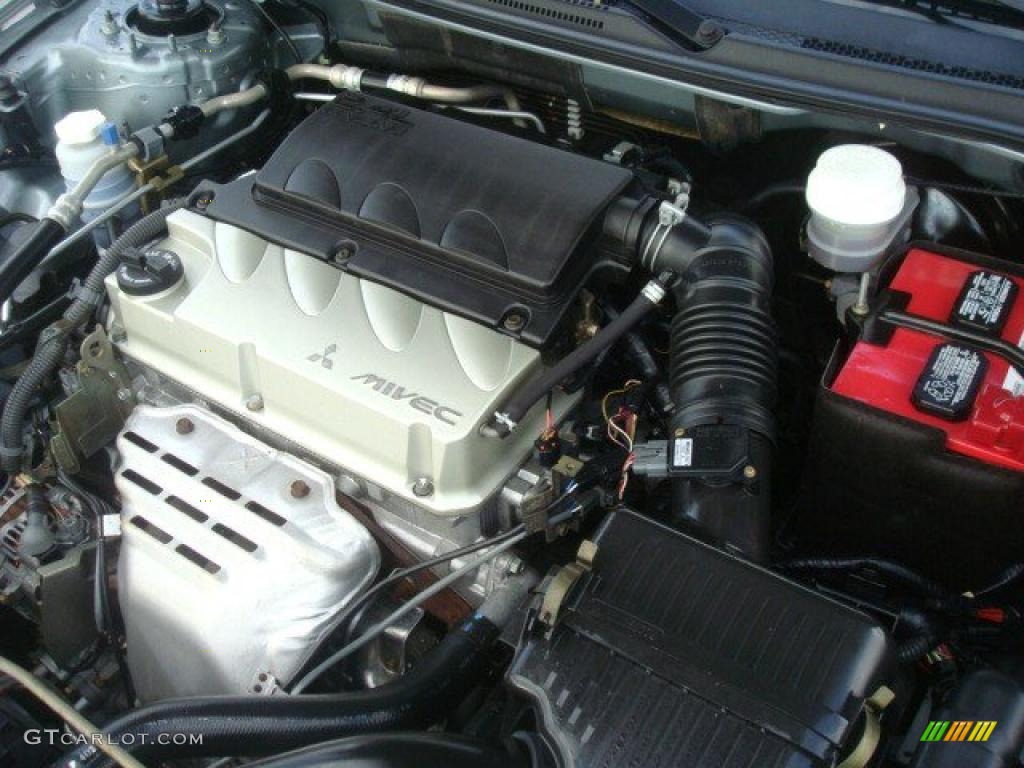 2007 Mitsubishi Eclipse GS Coupe 2.4 Liter DOHC 16-Valve MIVEC 4 Cylinder Engine Photo #46043222