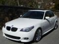 2008 Alpine White BMW 5 Series 550i Sedan  photo #38