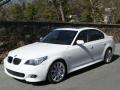 2008 Alpine White BMW 5 Series 550i Sedan  photo #39