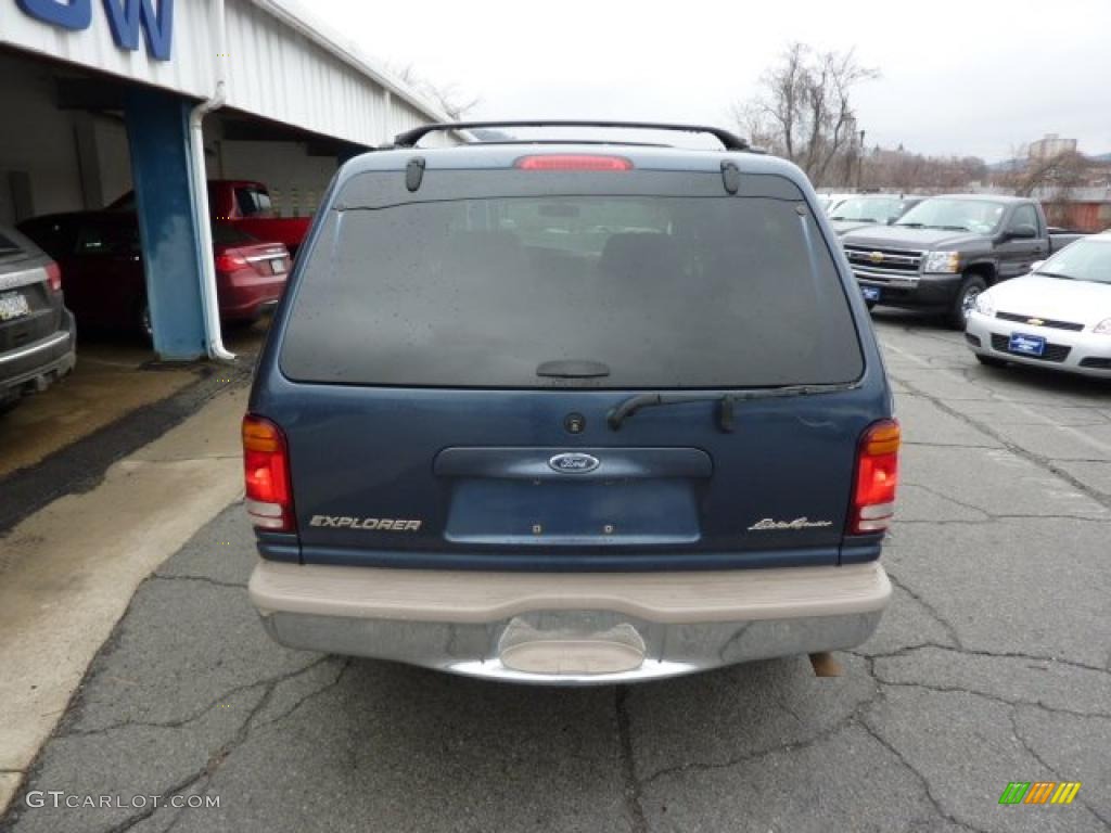 1998 Explorer Eddie Bauer 4x4 - Medium Wedgewood Blue Metallic / Medium Prairie Tan photo #9