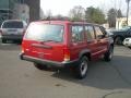 1999 Chili Pepper Red Pearl Jeep Cherokee SE  photo #8