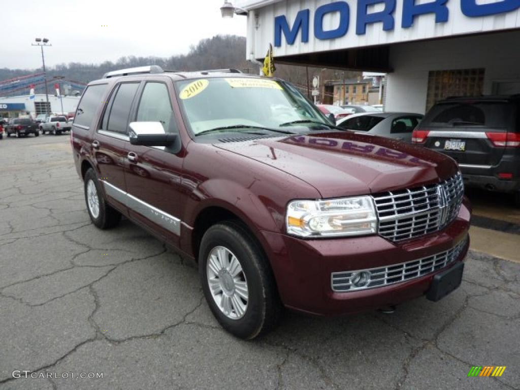 2010 Navigator 4x4 - Royal Red Metallic / Stone photo #3
