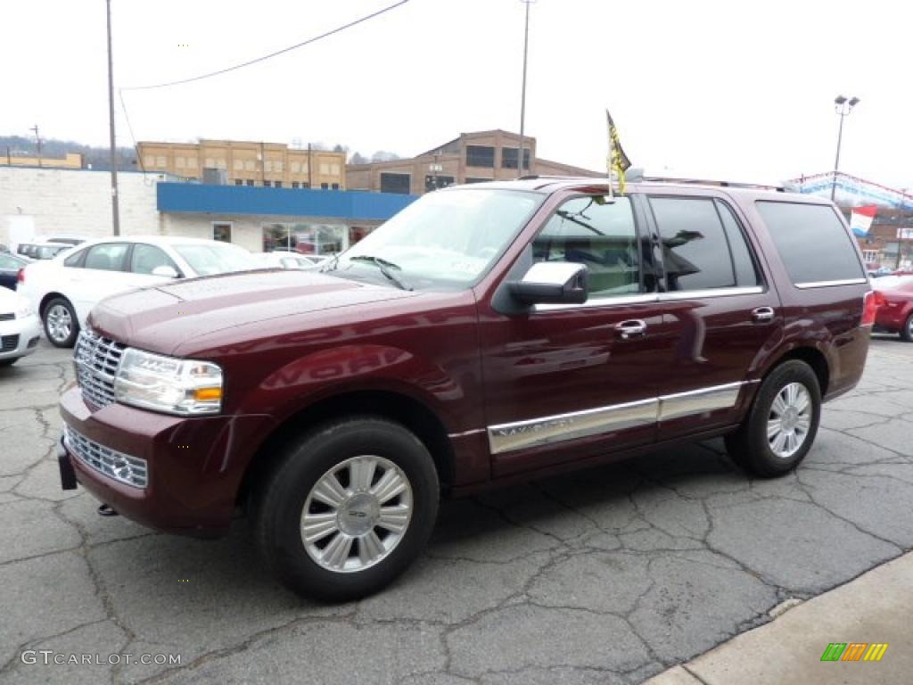 2010 Navigator 4x4 - Royal Red Metallic / Stone photo #5