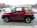 1998 Sunset Red Metallic Chevrolet Tracker Soft Top 4x4  photo #6