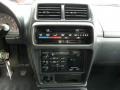 1998 Chevrolet Tracker Charcoal Interior Controls Photo