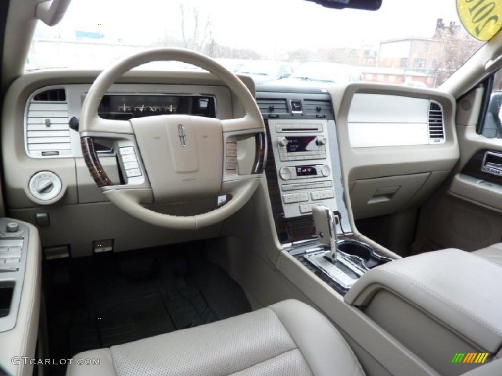 2010 Lincoln Navigator 4x4 Stone Dashboard Photo #46045464