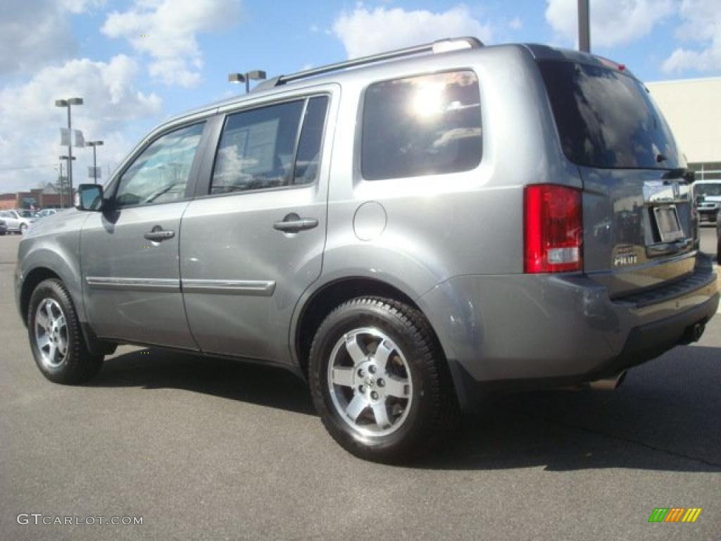 Nimbus Gray Metallic 2009 Honda Pilot Touring Exterior Photo #46046027
