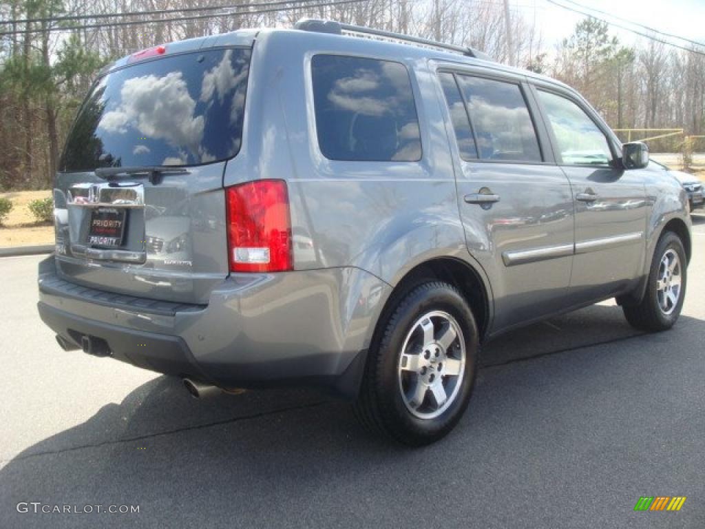 Nimbus Gray Metallic 2009 Honda Pilot Touring Exterior Photo #46046039