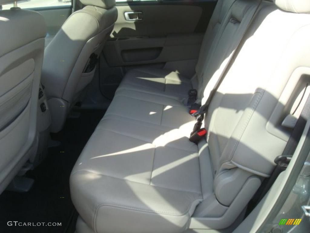 Gray Interior 2009 Honda Pilot Touring Photo #46046139