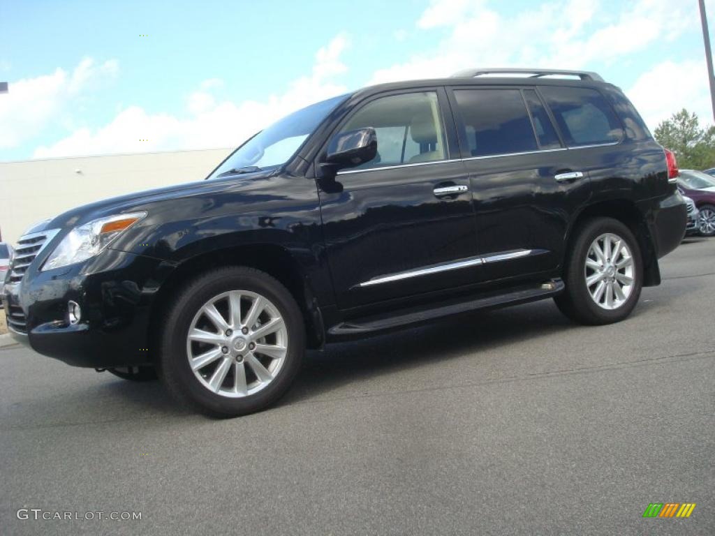 Black Onyx 2010 Lexus LX 570 Exterior Photo #46046432