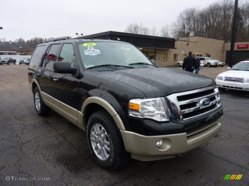 Tuxedo Black 2010 Ford Expedition Eddie Bauer 4x4 Exterior Photo #46046555