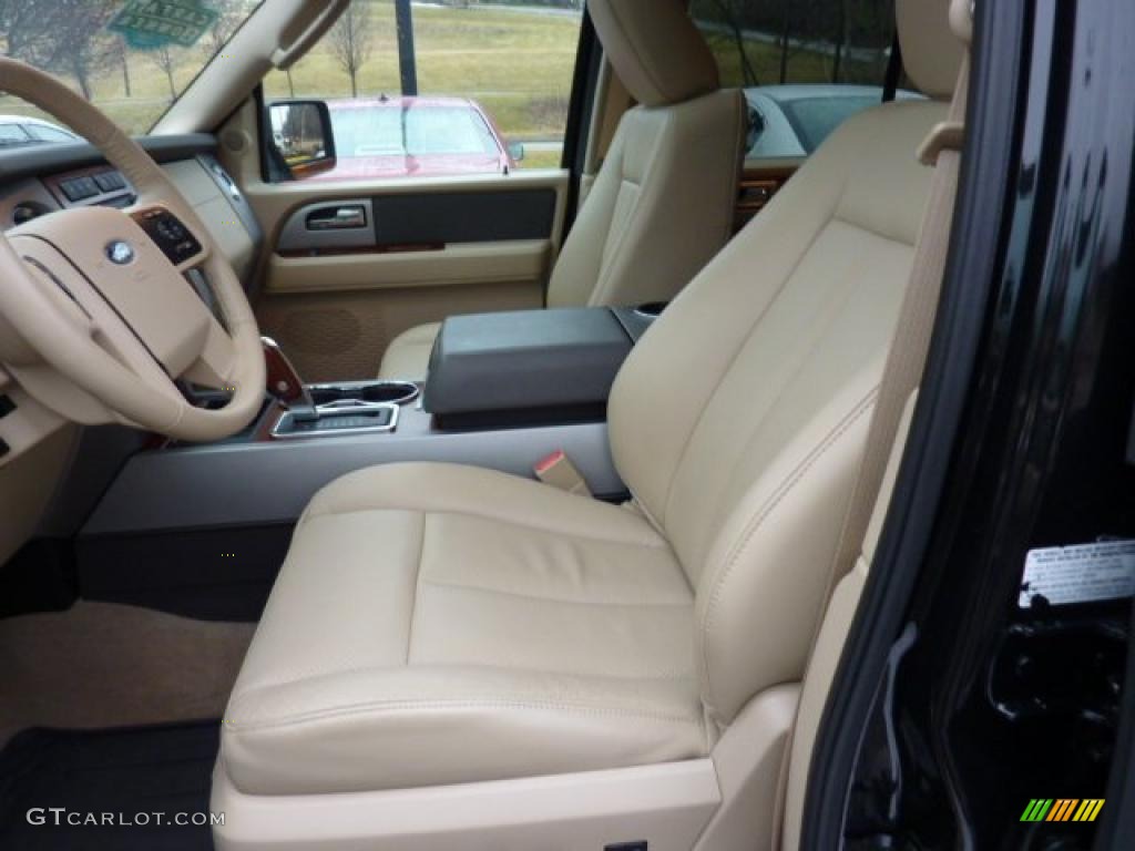 Camel Interior 2010 Ford Expedition Eddie Bauer 4x4 Photo #46046600