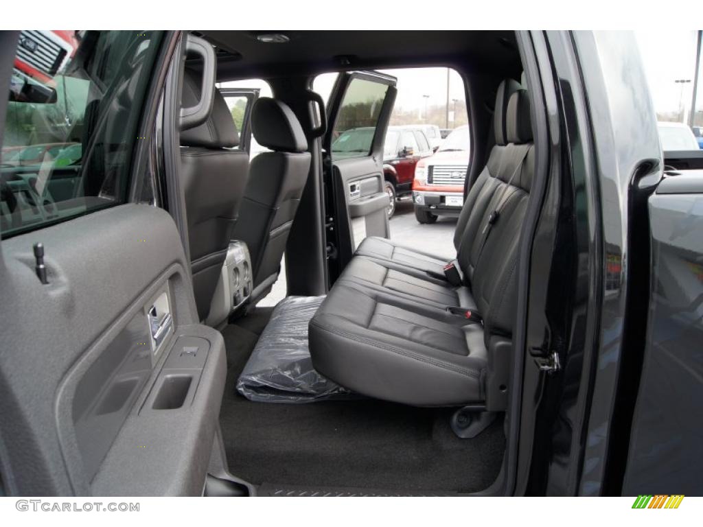 Raptor Black Interior 2011 Ford F150 SVT Raptor SuperCrew 4x4 Photo #46047017