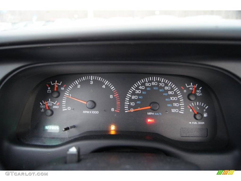 1999 Dodge Dakota Sport Regular Cab Gauges Photo #46047068