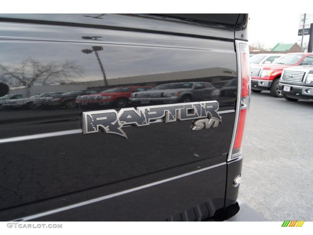 2011 F150 SVT Raptor SuperCrew 4x4 - Tuxedo Black Metallic / Raptor Black photo #26