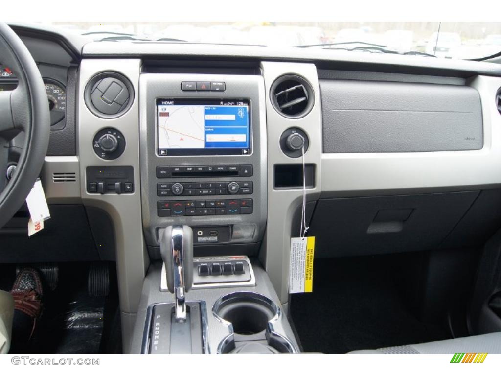 2011 Ford F150 SVT Raptor SuperCrew 4x4 Raptor Black Dashboard Photo #46047281