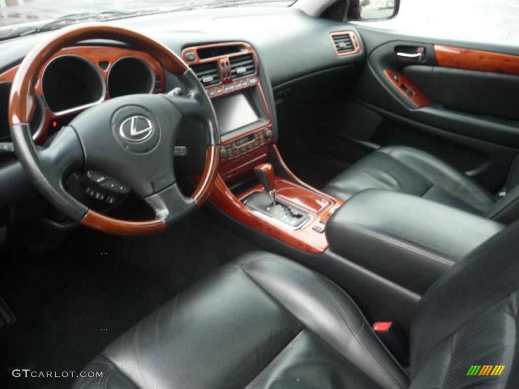 Black Interior 2003 Lexus GS 430 Photo #46047395